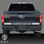 15-17 FORD F150 TAIL GATE TRIM WITH  ( NAME FORD ) CUTOUT 4 1/2"